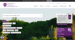 Desktop Screenshot of fermanaghomagh.com
